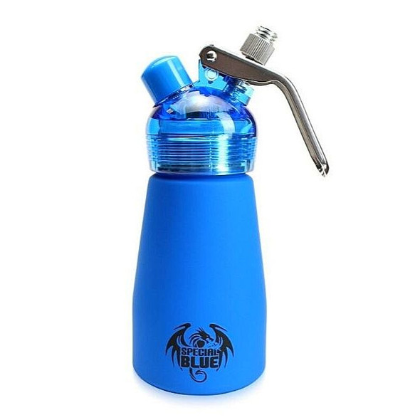 SPECIAL BLUE SUEDE ALUMINIUM BODY with PLASTIC HEAD 1/2 PINT DISPENSER | SINGLE (MSRP $)