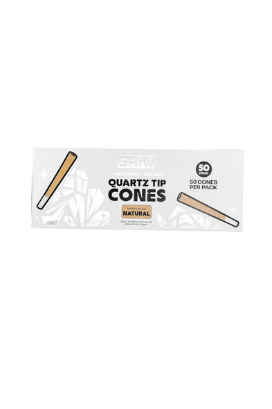 GRAV® - TALL KINGS - 110MM QUARTZ TIP CONES - 50 CONES PER PACK | SINGLE (MSRP $each)