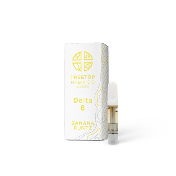 TREETOP HEMP CO - DELTA 8 CARTRIGE 800mg (MSRP: $ 49.99)