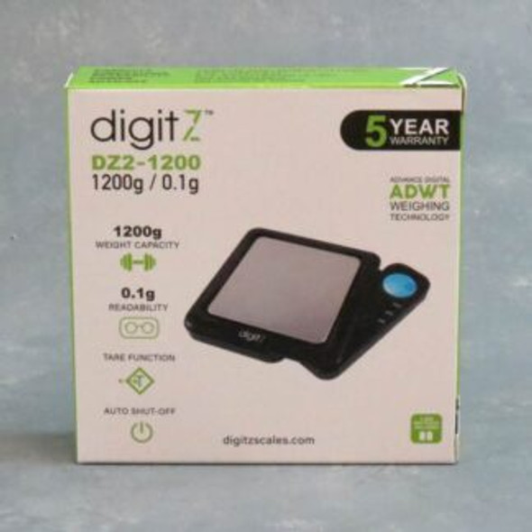 DIGITZ SCALE (DZ2-1200) DIGITAL POCKET SCALE 100g x 0.1g (MSRP $)