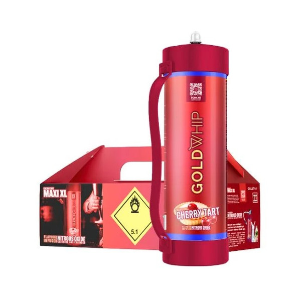 GOLD WHIP GOLD EDITION MAXI XL N2O 3KG / 4.42L TANK CHARGERS