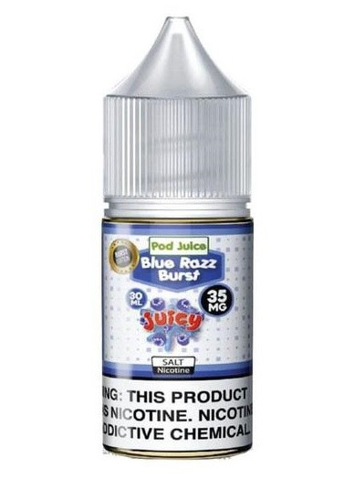POD JUICE NICOTINE SALT E-LIQUID - 35MG / 30ML (MSRP $15.00) - FS WHOLESALE POD JUICE NICOTINE SALT E-LIQUID - 35MG / 30ML (MSRP $15.00) - FS WHOLESALE