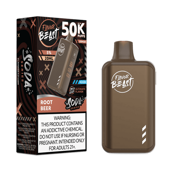 FLAVOR BEAST - XBM50 50K PUFFS DISPOSABLE DEVICE with LED SCREEN - TEXAS COMPLIANT SB2024 | DISPLAY OF 5 ( MSRP $29.99 Each) - FS WHOLESALE FLAVOR BEAST - XBM50 50K PUFFS DISPOSABLE DEVICE with LED SCREEN - TEXAS COMPLIANT SB2024 | DISPLAY OF 5 ( MSRP $29.99 Each) - FS WHOLESALE