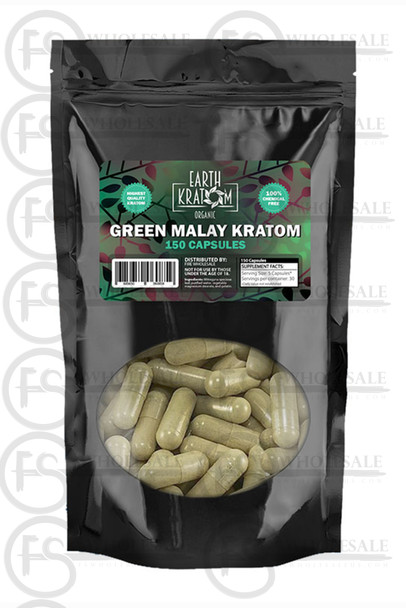 EARTH KRATOM - 150CT CAPSULES (MSRP $34.99)