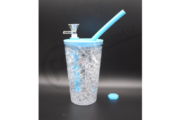 SILICONE FREEZE COOLING CUP BUBBLER | ASSORTED COLORS (MSRP $)
