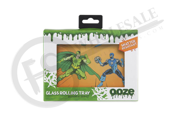 OOZE ROLLING TRAY - SHATTER RESISTANT GLASS - FIGHT | SINGLE (MSRP $)