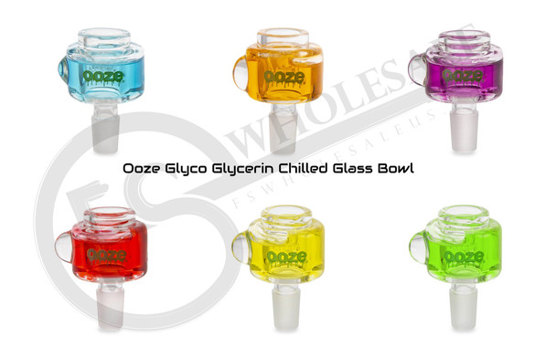OOZE GLYCO GLYCERIN CHILLED GLASS BOWL