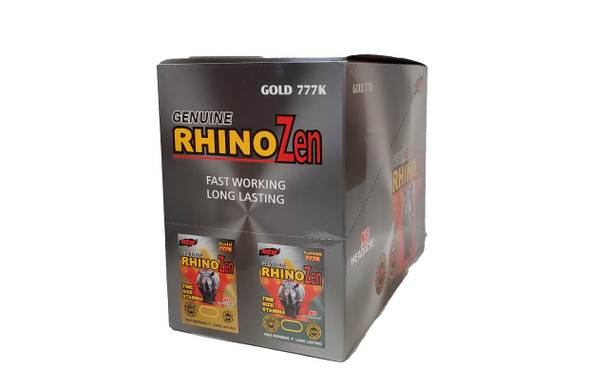 RHINO ZEN 777K - 1 CAPSULE | DISPLAY OF 30 (MSRP $) - FS WHOLESALE
