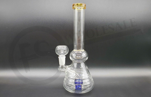 SINGLE PERK BEAKER WATER PIPE 8" (MSRP $25)