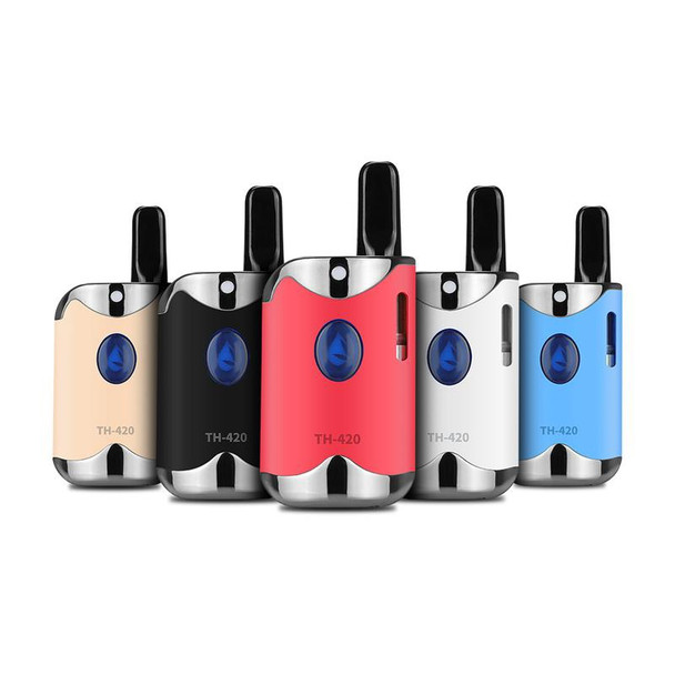 LEAF BUDDI - TH 420 MINI BOX VARIABLE VOLTAGE 650MAH STARTER KIT WITH 0.5ML CCELL CE3 CARTRIDGE