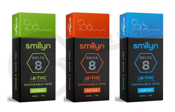 SMILYN - DELTA 8 DISPOSABLE DEVICE 900MG | SINGLE (MSRP $)