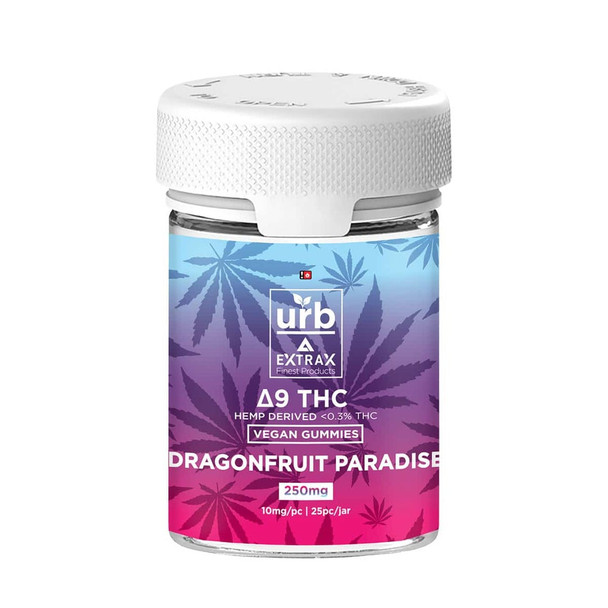 URB EXTRAX - DELTA 9 THC GUMMIES 250MG 25PC | SINGLE JAR (MSRP: $)