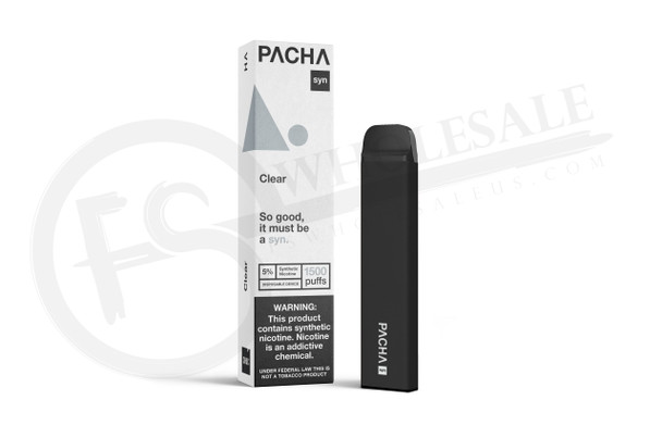 PACHAMAMA SYN - SYNTHETIC NICOTINE DISPOSABLE 1500 PUFFS 4ml 5% | DISPLAY OF 10 (MSRP $18.99each)