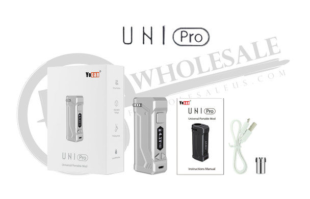 YOCAN UNI PRO UNIVERSAL 650MAH VV BOX MOD (MSRP $30.00)