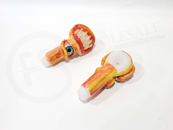 6" 1 EYED MONSTER HAND PIPE (15389) | (MSRP $25.00)