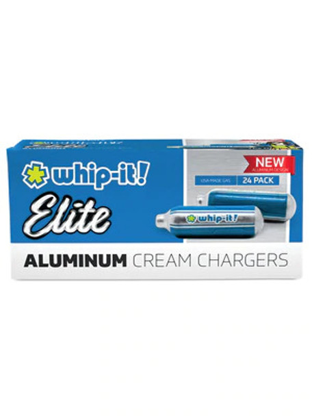 WHIP-IT! - ELITE WHIP CREAM CHARGES 24CT/50CT/100CT | SINGLE BOX (MSRP $)