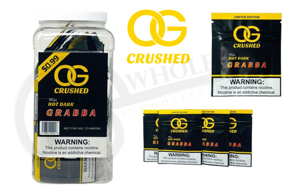 OG CRUSHED DARK 1.5 GRAMS JAR | DISPLAY OF 100 (MSRP $0.99each)