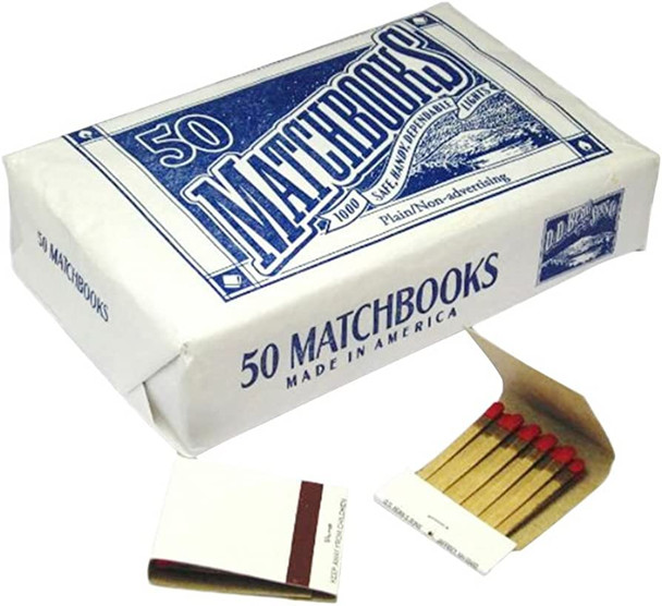 D.D. BEAN BOOK MATCHES - 20CT | DISPLAY OF 50 (MSRP $each)