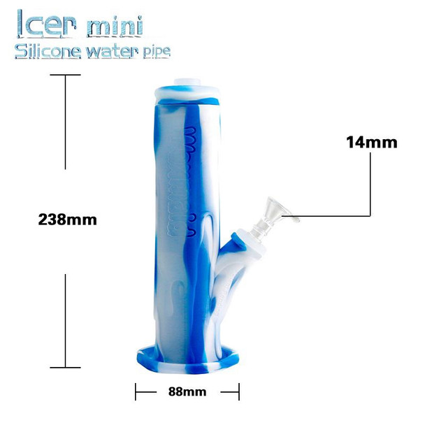 ICER MINI - SILICONE FREEZABLE WATER PIPE