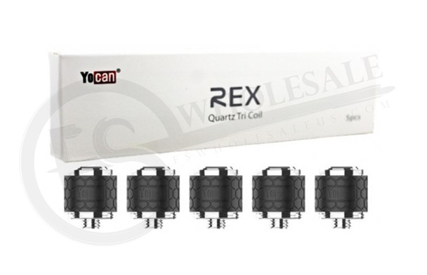 YOCAN - REX QTC REPLACEMENT COILS | DISPLAY OF 5 (MSRP $20.00)