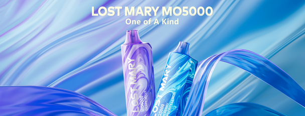 LOST MARY MO5000 5% DISPOSABLE | DISPLAY OF 5 (MSRP $)