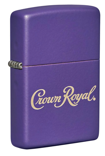 ZIPPO LIGHTER - CROWN ROYAL - 49460 (MSRP $31.95)