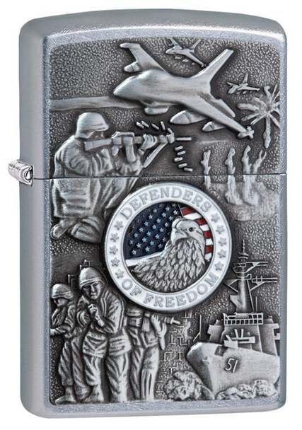 ZIPPO LIGHTER - JOINED FORCES - 24457 (MSRP $44.95)