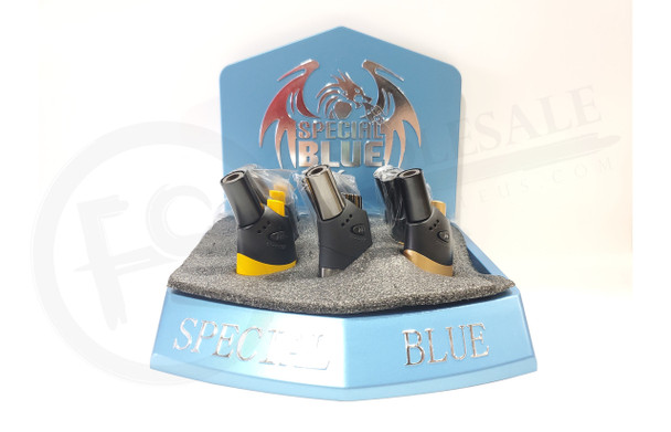 SPECIAL BLUE - ROCK STEADY TORCH LIGHTER (LT136) | DISPLAY OF 6 (MSRP $each)