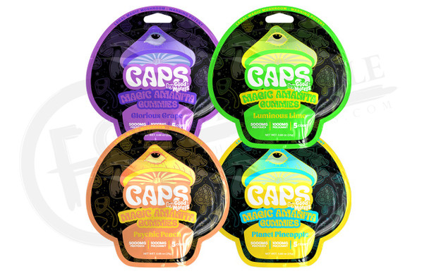 CAPS - PSYCHEDELIC AMANITA 5000MG GUMMIES BY GOOD MORELS | SINGLE PACK (MSRP $45.00)