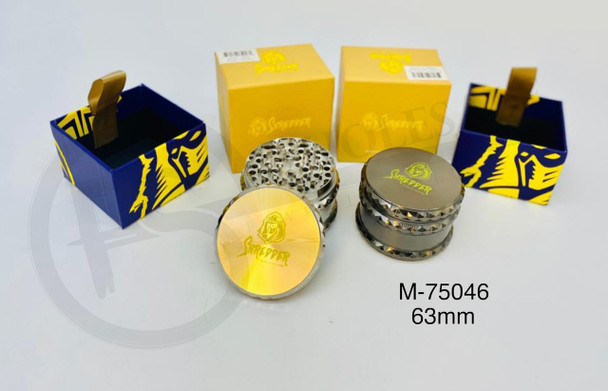 SHREDDER - 67mm 4 PART GRINDER (M-75046) 22889 | SINGLE ASSORTED COLORS (MSRP $25.00)