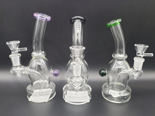 UBER GLASS WATER PIPE (23526) | ASSORTED COLORS (MSRP $26.00)