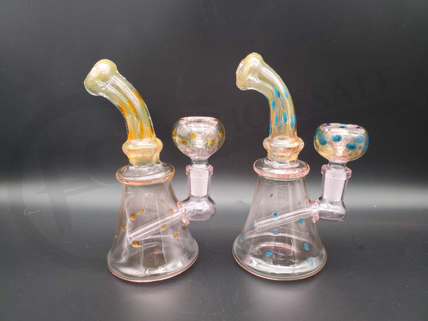 6" GLASS WATERPIPE (24051) | ASSORTED COLORS (MSRP $35.00)