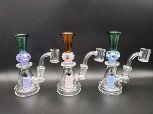 6" GLASS WATERPIPE (24060) | ASSORTED COLORS (MSRP $20.00)