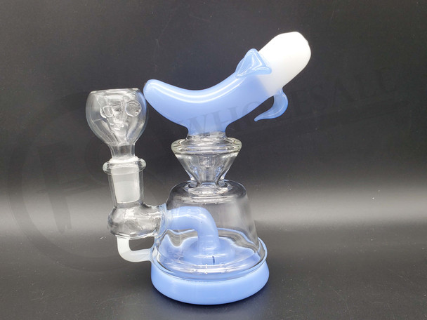 6" GLASS WATERPIPE (24054) | ASSORTED COLORS (MSRP $20.00)