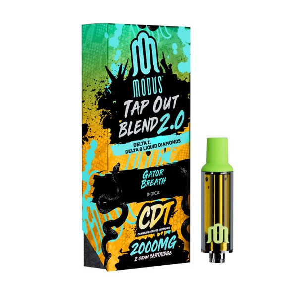 MODUS TAP OUT BLEND 2.0 THC-A + D11 + + D8 LIQUID DIAMONDS 2GRAM CARTRIDGE | SINGLE (MSRP $)