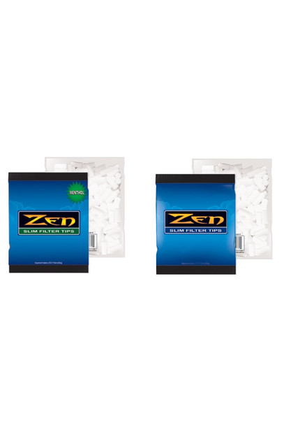 ZEN FILTERS -  SLIM SIZE BAG OF 200 (MSRP $)