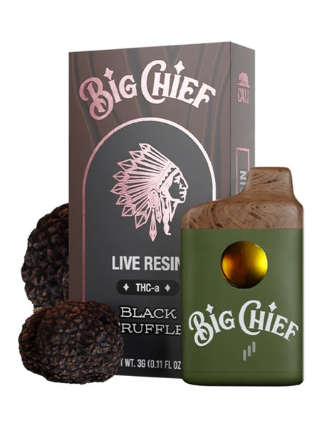 BIG CHIEF THC-A LIVE RESIN 3GM DISPOSABLE | SINGLE (MSRP $)