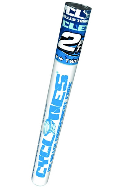 CYCLONES CLEAR PRE-ROLLED CONES - BLUE CHILL 2PK | DISPLAY OF 24 (MSRP $)