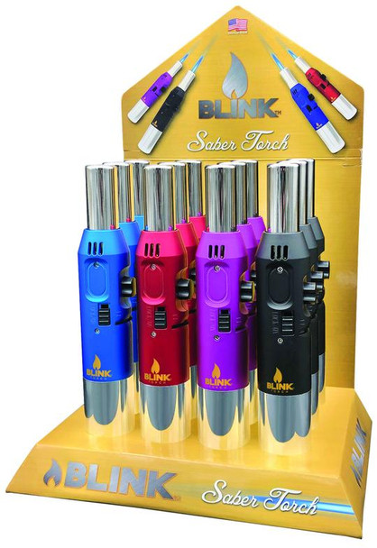 BLINK SABER BUTANE TORCH (901) | DISPLAY OF 12 (MSRP $15.00 EACH)