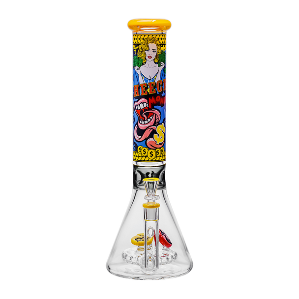 15" CASH-OUT BEAKER WATERPIPE - CHE-376 | ASSORTED COLORS (MSRP $)