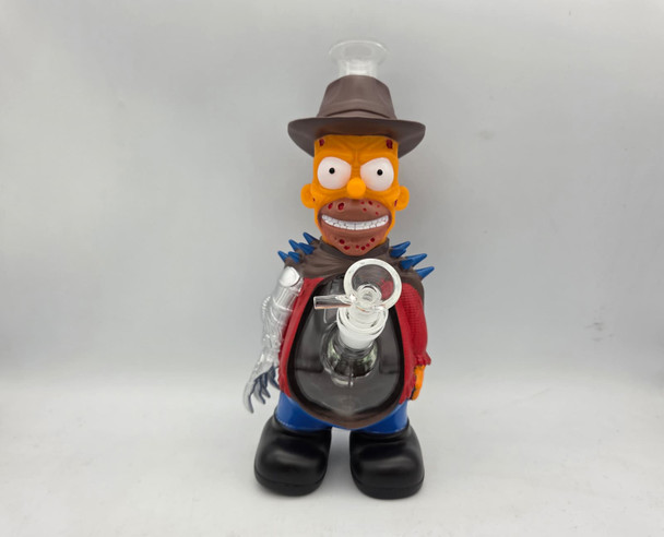 12" CHARACTER GLASS WATER PIPE (32992) | SINGLE (MSRP $)