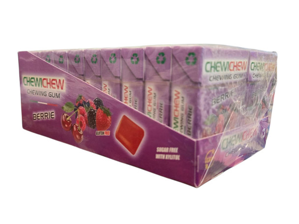 CHEWICHEW CHEWING GUM 14 COUNT 23.8 GRAM | DISPLAY OF 20 (MSRP $2.59)