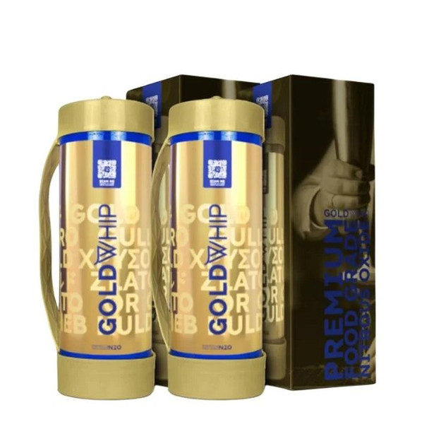 GOLD WHIP MAXI N2O 2KG / 3.32L TANK CHARGERS | SINGLE (MSRP $)