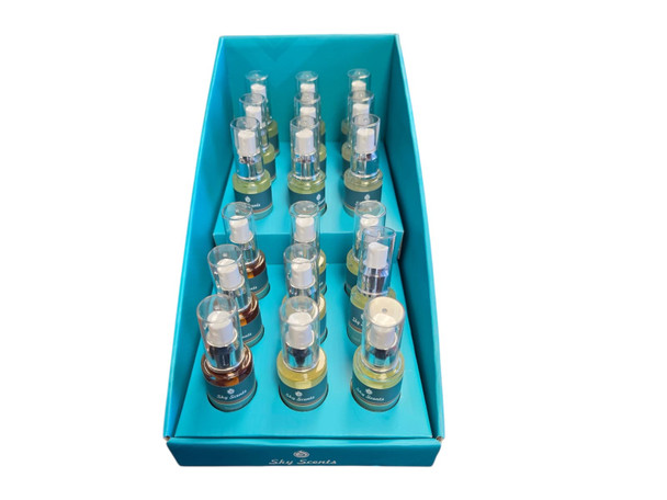 SKY SCENTS CAR SPRAY / AIR REFRESHER / ROOM SPRAY 1.69oz / 50ml | DISPLAY OF 24 (MSRP $3.99each)