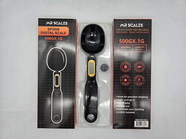 MR SCALES (MRS1010) SPOON DIGITAL SCALE 500G x .1G (MSRP $)