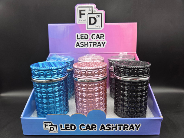 FD LED CAR ASHTRAY - FDX5138 (35729) | SINGLE (MSRP $)