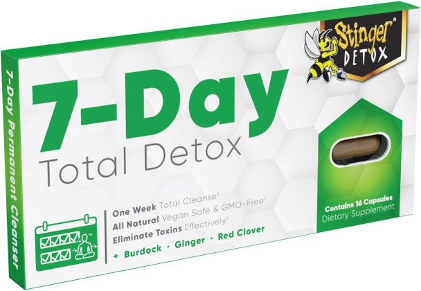 STINGER DETOX - 7-DAY TOTAL DETOX PERMANENT CLEANER (MSRP $)