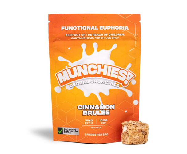 MUNCHIES! - FUNCTIONAL EUPHORIA DELTA 9 CEREAL CRUNCHIES 10MG 5CT | SINGLE (MSRP $)