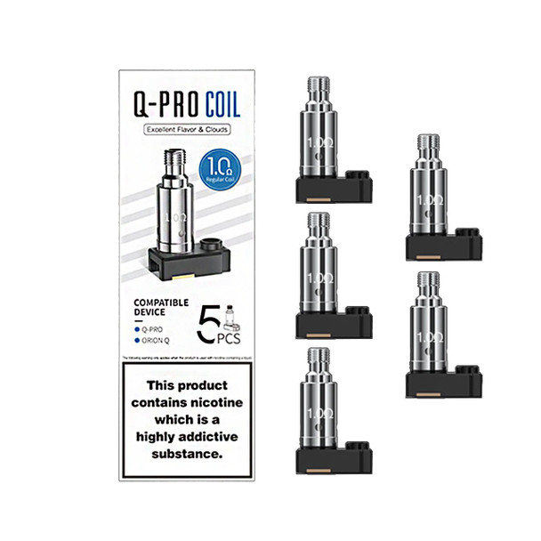 LOST VAPE - ORION Q-PRO COIL 1.0ohm | DISPLAY OF 5 (MSRP $20.00)