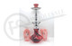 SPECKLE HOOKAH 2H 18" (SPECKLE 2H)